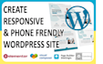 build a responsive mobile friendly wordpress website