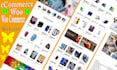 create professional ecommerce website, wordpress website, online store