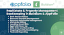 do real estate bookkeeping in buildium, appfolio
