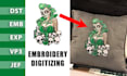 do embroidery digitizing logo in quick turnaround