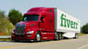 do logistic shipping truck trailer video