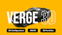 create interactive verge 3d and threejs applications