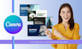 create e learning course for you in canva