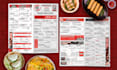 make restaurant or cafe food menu
