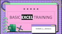 provide basic excel training