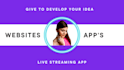 do live streaming app, iptv app, video streaming app, ott app