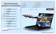 create logistic website, and trucking website with tracking