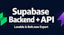 build a supabase backend and connect apis for your lovable or bolt ai app