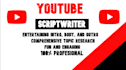create amazing professional scripts for your youtube video