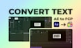 convert text from after effects to final cut pro