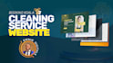 design cleaning service website, pricing parameter  with booking koala, launch27