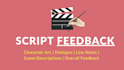 beta read your script and give critique