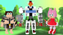 create low poly characters and models