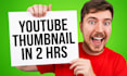 design a high CTR youtube thumbnail in just 2 hours