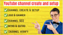 you create a youtube channel