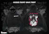 design anime streetwear hoodie back print for clothing brands