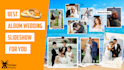 create wedding and memorial slideshow videos