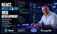 do full stack web app development with react mern php