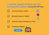 do wordpress ticket raising system website