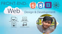 be front end web developer using react js, redux, bootstrap