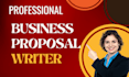 write business proposal and grant proposal