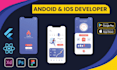 develop android and IOS apps in react native and expo