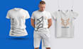 design trendy and minimalist custom t shirt design