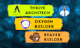 build website with beaver builder, oxygen builder, or thrive architect