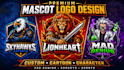 design a premium mascot cartoon logo character