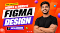 do neat and clean website ui ux design or landing page in figma