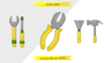 design any style vector line icons set in 12 hours