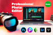 do professional photo editing