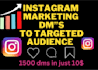send mass instagram dms to targeted audience