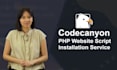 install codecanyon php script on your hosting server and customize