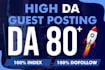 guest post, high da guest post, guest post tech