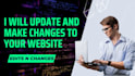 edit and make changes to your website