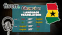 translate from english to any ghanaian language