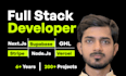 be your full stack web developer with react nextjs nodejs supabase