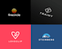 do design creative minimalist logo for you