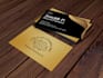 create a digital printable luxury and minimalist business card
