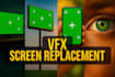 do screen replacement vfx, signboard, and eyes replacement