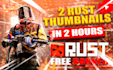 design rust thumbnail pro fast stunning designs in 2 hrs