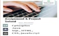 solved your assignments in java, c, cpp, python ,sql, html, css, javascript
