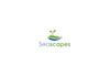 create a tropical popular classic logo for seascapes