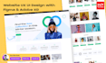 do professional landing page UX UI design with figma