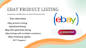 do ebay listing , ebay product hunting , ebay dropshipping