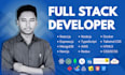 be full stack developer to do mern stack website development, reactjs nextjs aws