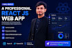 build responsive react js web app, dashboard or UI components for your business