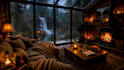 create cozy room raining video for your youtube