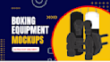 do boxing gloves mockups design professionally